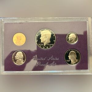 United States proof coin set 1987